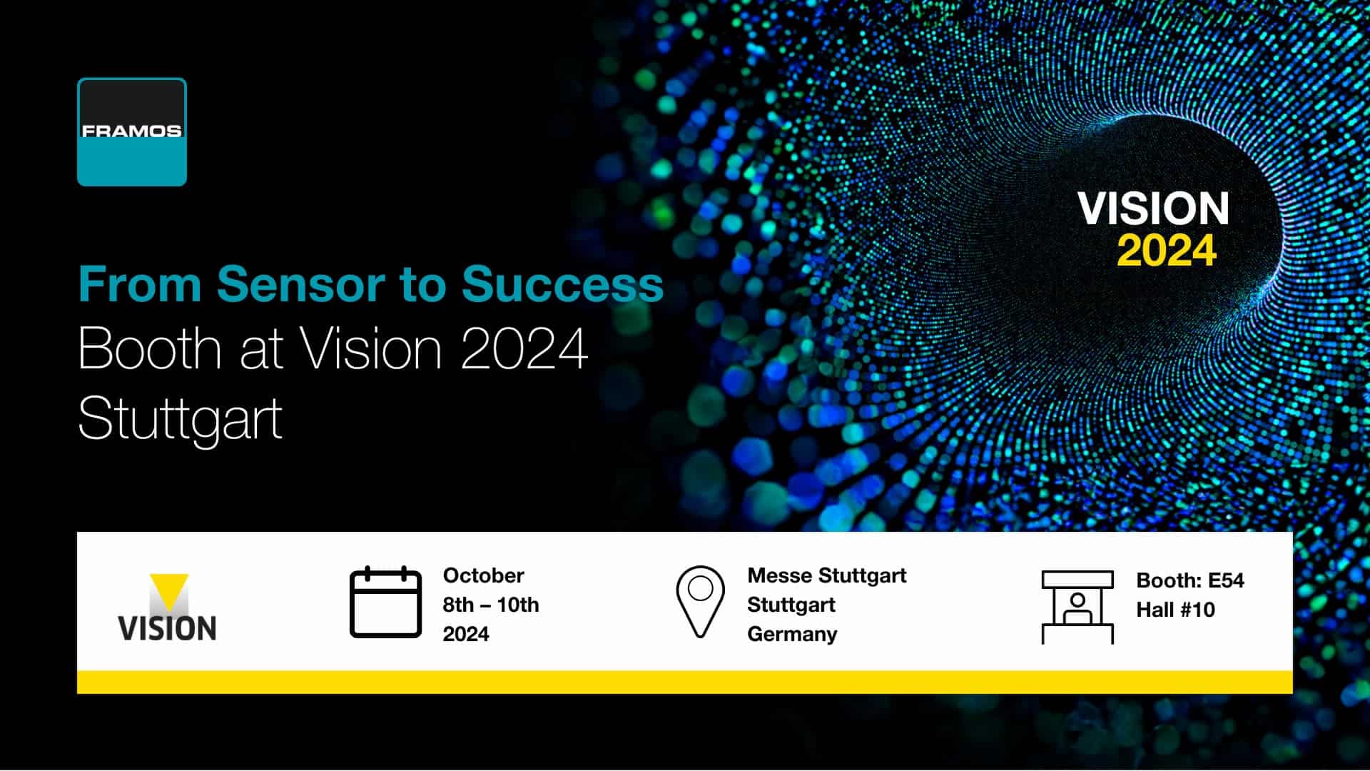 FRAMOS about to showcase innovative imaging technology at Vision 2024 