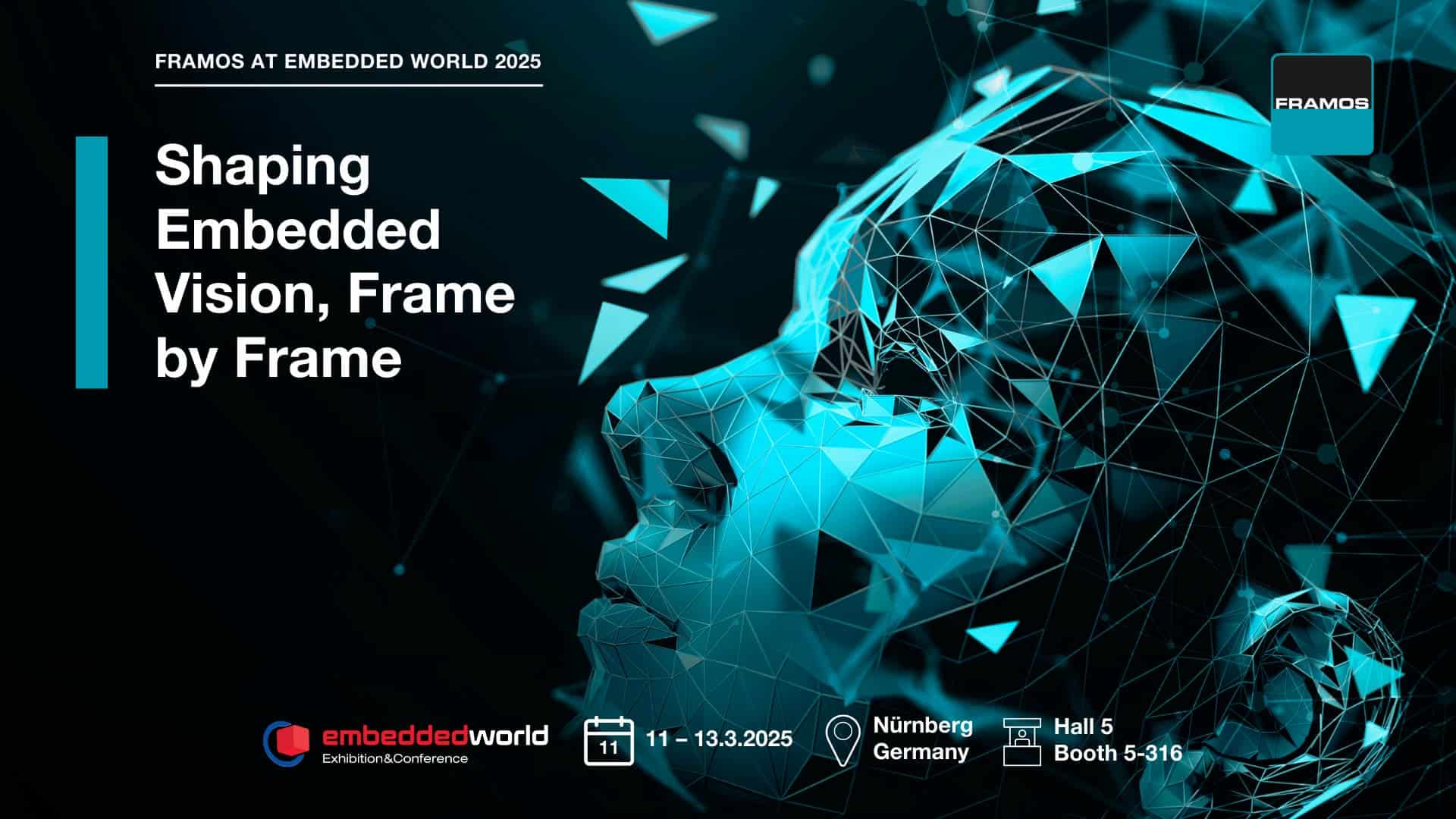 FRAMOS at Embedded World 2025
