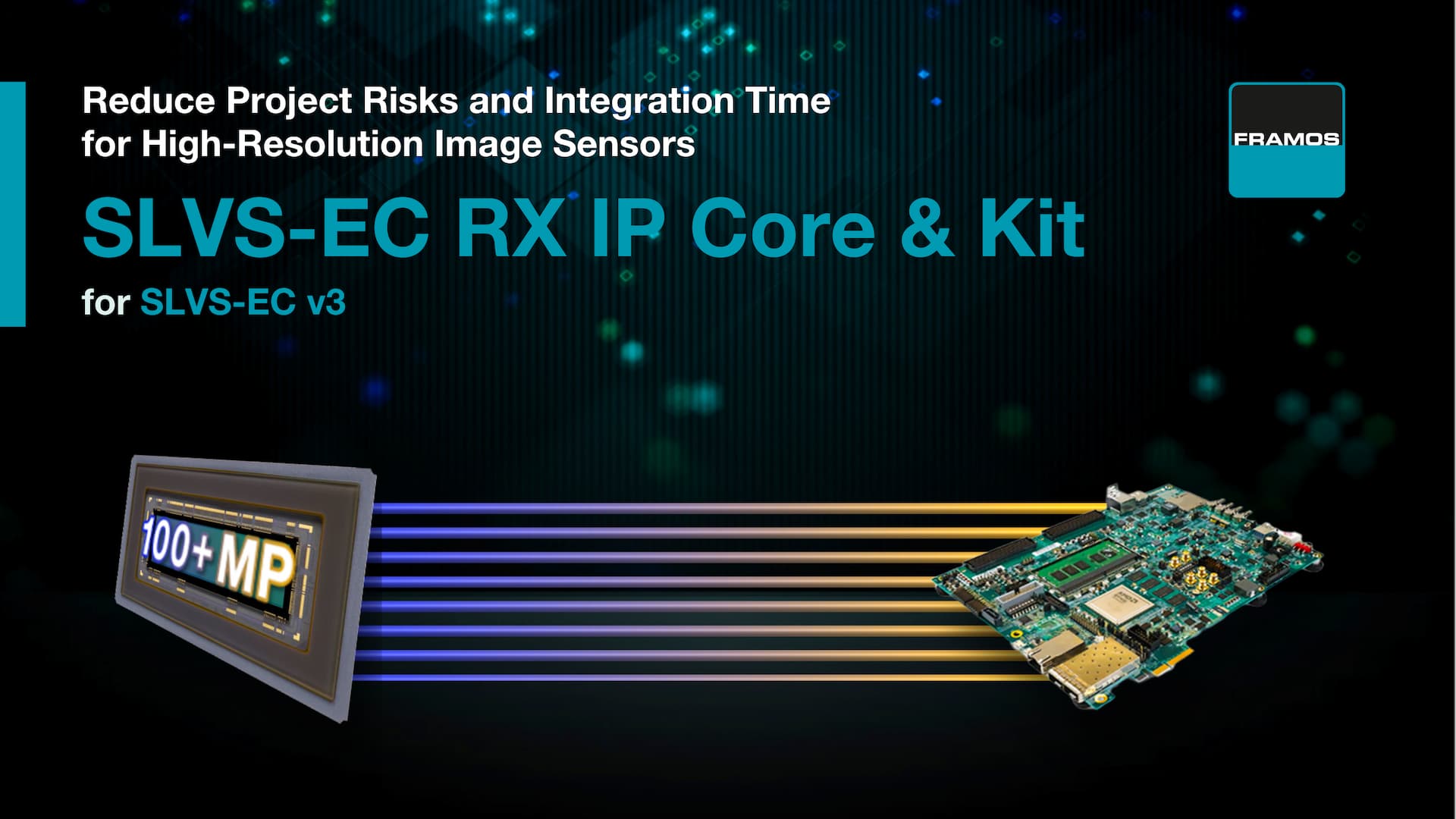 New SLVS EC RX IP Core for SLVS-EC v3: Reducing project risks and integration time when using high-resolution image sensors